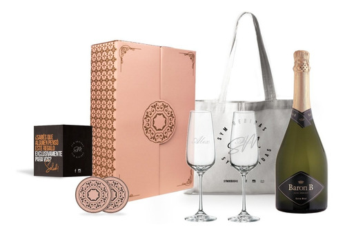 Experiencia Premium Champagne Baron B 750ml Box Ideal Regal