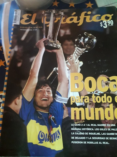 Revista El Gráfico Boca Campeón 2000