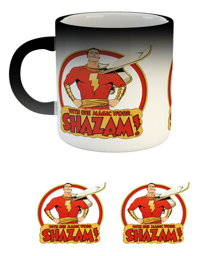 Taza Mágica Shazam! Marvel |de Hoy No Pasa| 10