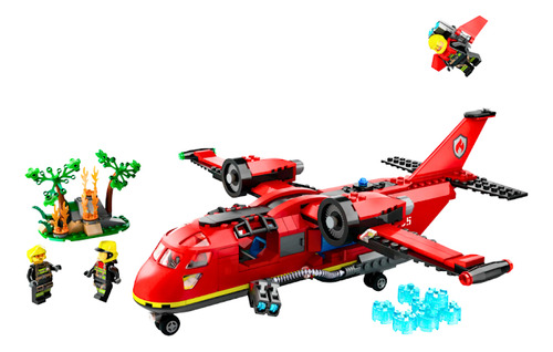 Bloques de construcción Lego City Fire Plane 60413 número de piezas 478
