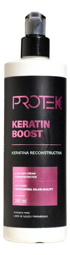 Protek Tratamiento Termoprotector De Calor Keratin Boost