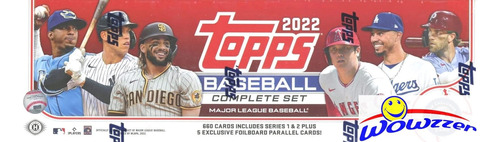 2022 Topps Baseball Complete 668 Card Juego De Fábrica Hobby