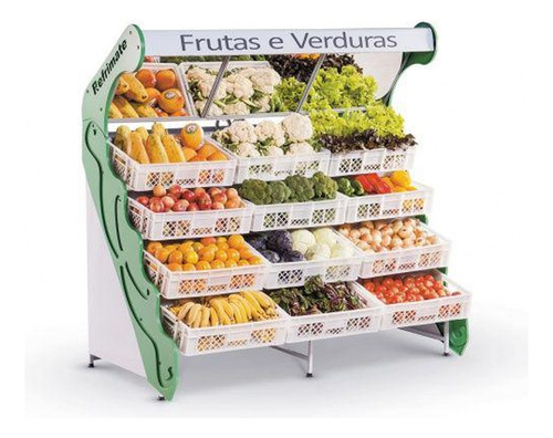 Estanteria Frutas Frutera 12 Cajones Flce12cx Refrimate Fama