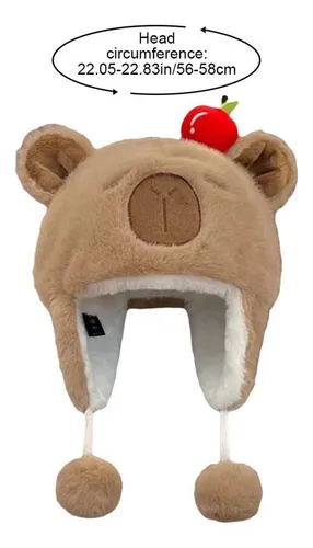 Gorro Felpa Otoño E Invierno Mujer, Gorro Resistente Al Frío
