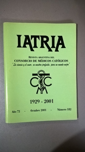 Iatria 182 - Consorcio De Médicos Católicos