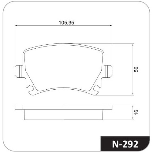 Juego Pastillas Freno X 4 Audi A3 Sportback 06/12