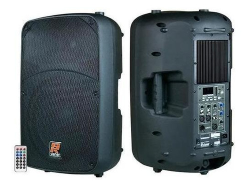 Par De Caixas Ativas 15 Staner Sr315a 300wrms + 2 Tripés