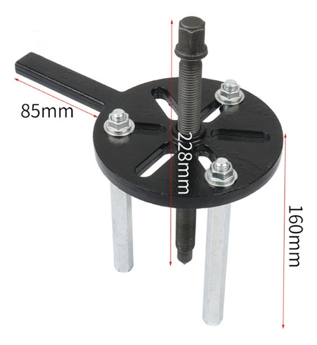 Kit Saca Extrator De Rolamento Interno Multifuncional
