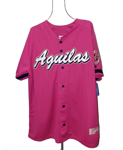 Jersey Beisbol Aguilas Mexicali Hombre Rosa L Caballero