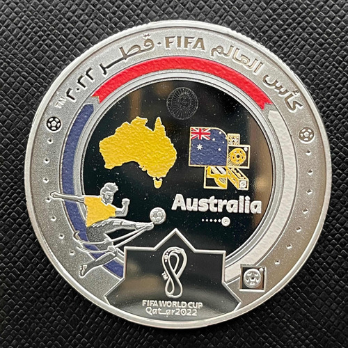 Moeda Half Dólar 2022 - Copa Do Mundo Fifa - Austrália