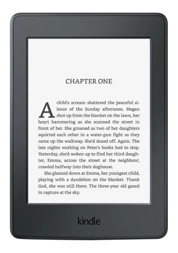 E-Reader  Kindle Paperwhite 7 Gen 4GB negro con pantalla de 6" 300ppp
