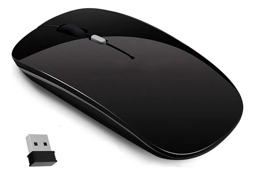 Mouse Inalambrico Ultra Fino Con Nano Receptor Wireless ®