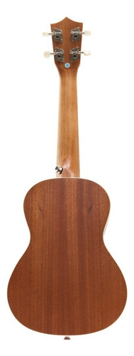 Ukelele Concierto Bamboo Diseño Lavander Con Funda Color Marrón