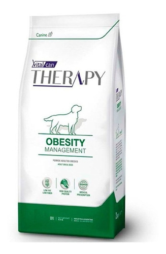 Alimento Perro Vitalcan Therapy Canine Obesity 2kg. Np