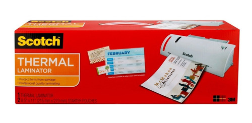 Scotch Plastificador Laminador Térmico A4 Documentos Fotos $