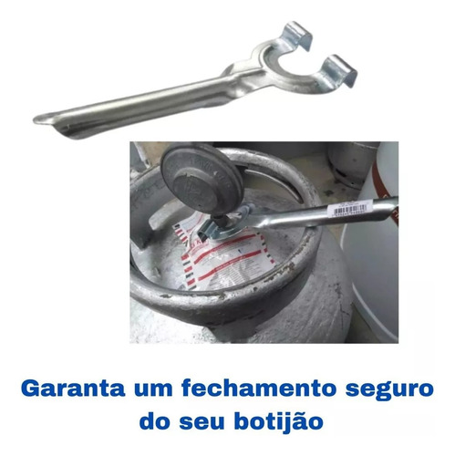 Kit 3 Chaves Para Trocar Registro Botijão De Gás Borboleta
