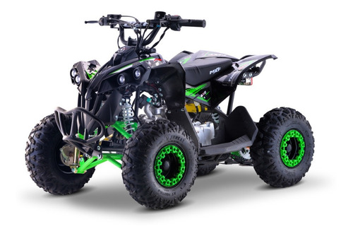 Quadriciclo Mxf Thor 90cc 4t Com Partida Elétrica Cor Verde