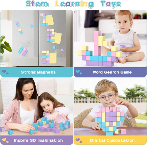 Juego De Bloques Magnéticos Para Niños De 2-8 Años, Aprendiz