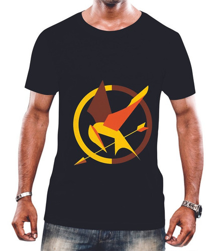 Camiseta Camisa Unissex Jogos Vorazes Katniss Peeta Games 17
