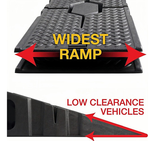 Rampas Automóviles Capacidad 3000kg De 2 Pack Vida Buenas