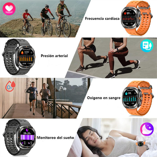 Reloj Inteligente Hombres Bt Para Samsung Galaxy Watch Ultra