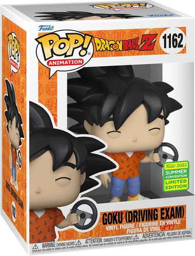 Funko Pop Dragon Ball Z Goku (driving Exam) Sdcc 2022