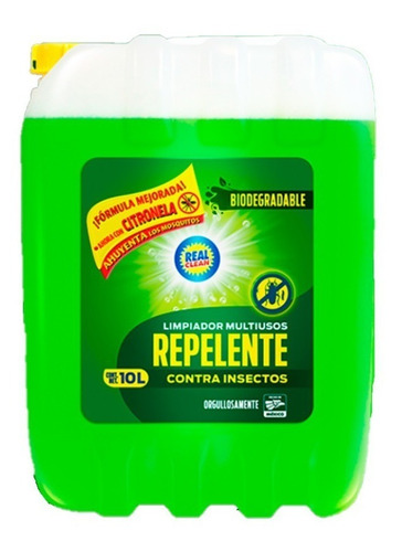 Real Clean Multiusos Con Repelente Insectos 10 L Msi