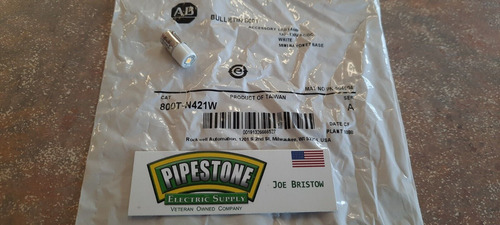 800t-n421w Allen Bradley Ser/a Led Lamp New In Package Bbd