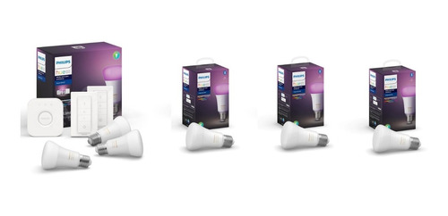 Philips Hue Kit De Inicio+3 Bulb White And Colors Nuevo Gtia