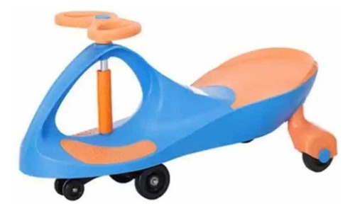 Buggy Auto Deslizador Plasmacar Vehículo Para Niño Color Azul Con Naranja