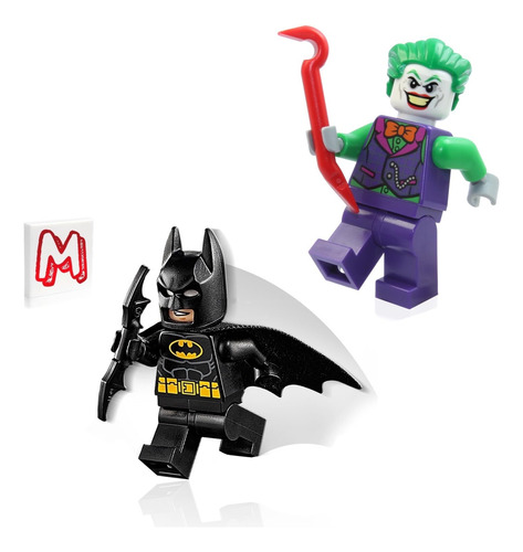Combo De Minifiguras Lego Super Heroes Dc Batman & Joker