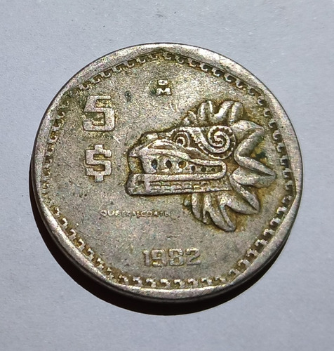 Moneda México 5 Pesos 2da Serie