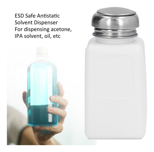 Botella De Alcohol Antiestática Presionada De 200 Ml