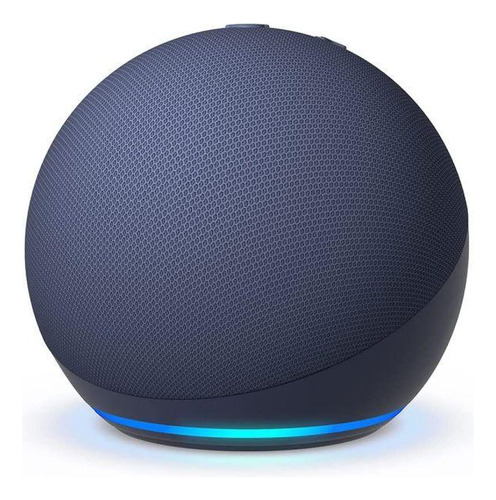Echo Dot 5 Geração Alexa / Relógio / Bluetooth - Azul