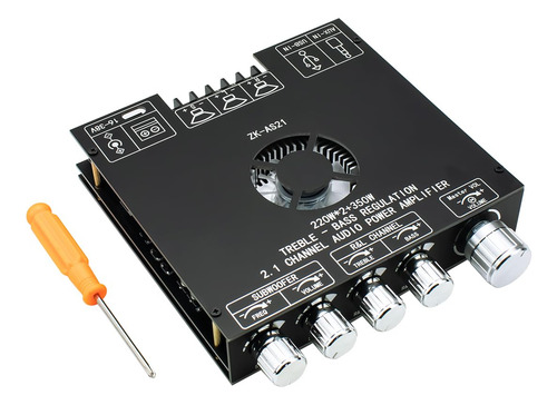 Amplificador Hifi Tpa3255 2.1 Canal 220w Receptor Audio Digi Color 0 W