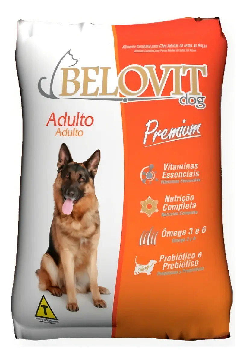 Ração Belovit Premium 7kg Adulto