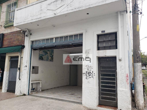 Salão Para Alugar, 170 M² Por R$ 2.990,00/mês - Água Branca - São Paulo/sp - Sl0051