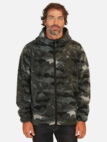 Poleron Micropolar Jacara Multicolor Hombre Rip Curl