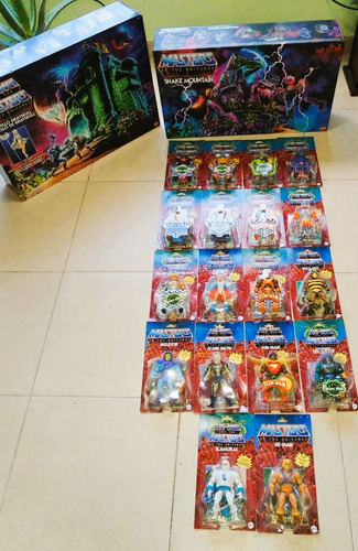 He Man Set De 18 Figuras Y 2 Castillos (Usado)