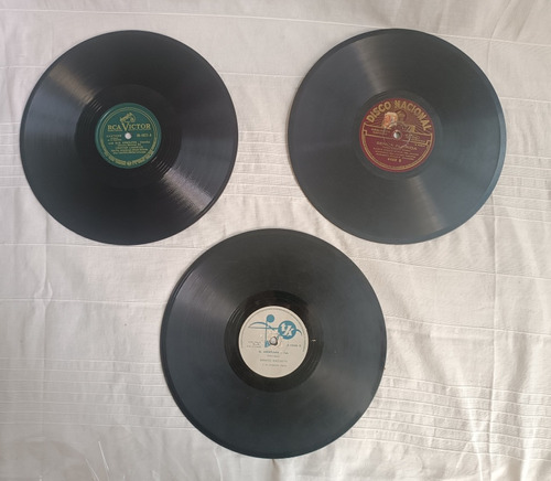 Lote Discos De Pasta 78 Rpm 