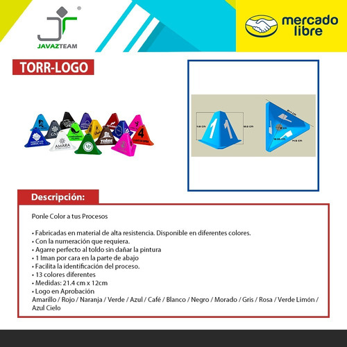 117 Torre Torreta Pirámide De Señalización ( Con Logo )