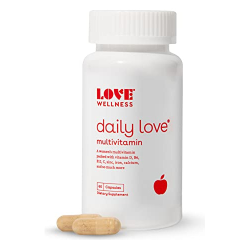 Love Wellness Daily Love Multivitamin For Women, 60 Z129u