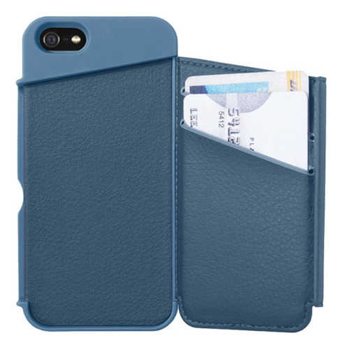 Protector Targus Para iPhone 5 Wallet Case-wrapper Blue