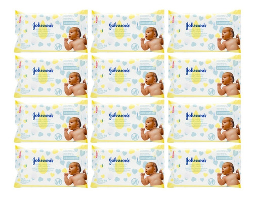 Johnson's Baby Kit X12 Toallitas Húmedas Recién Nacidos 48u