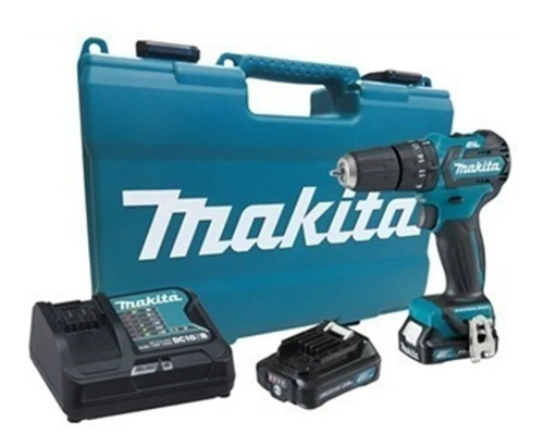Rotomartillo Taladro Atornillador Inalambrico Brushless 12 V Color Turquesa Frecuencia 60