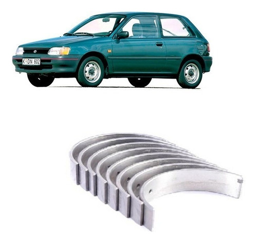 Metal Biela 0,5 Para Toyota Starlet Sport 1.4 4efe 1996 1997