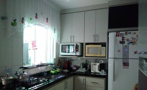 Imagem 3 de 7 de Sobrado Com 3 Dormitórios À Venda, 122 M² Por R$ 480.000,00 - Vila Curuçá - Santo André/sp - So0352