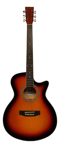 Guitarra Acustica Magna Con Corte M-83-sb 