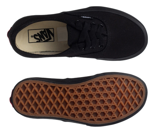 Tenis Vans Authentic Y - Vn000wwxenr - Niños - Negro
