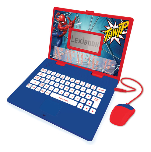 Lexibook Spider-man - Portatil Educativo Y Bilingue En Espan